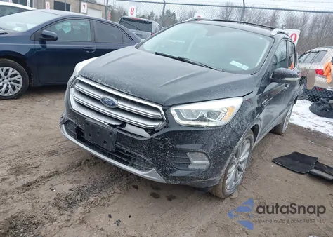 2017 Ford Escape Titanium from USA, damaged, VIN 1FMCU9JD3HUD74027